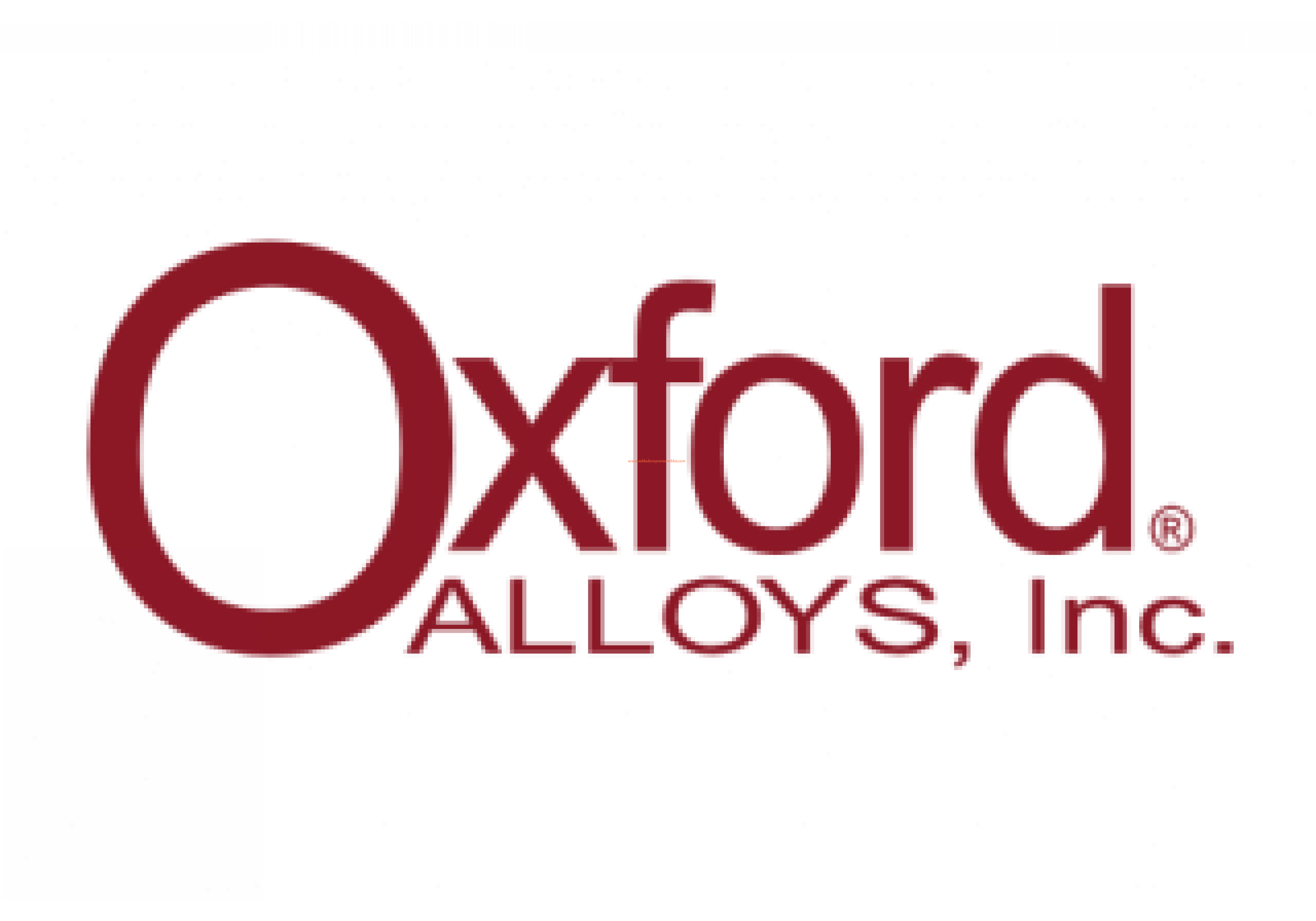 Oxford Aleaciones Especiales para Soldadura